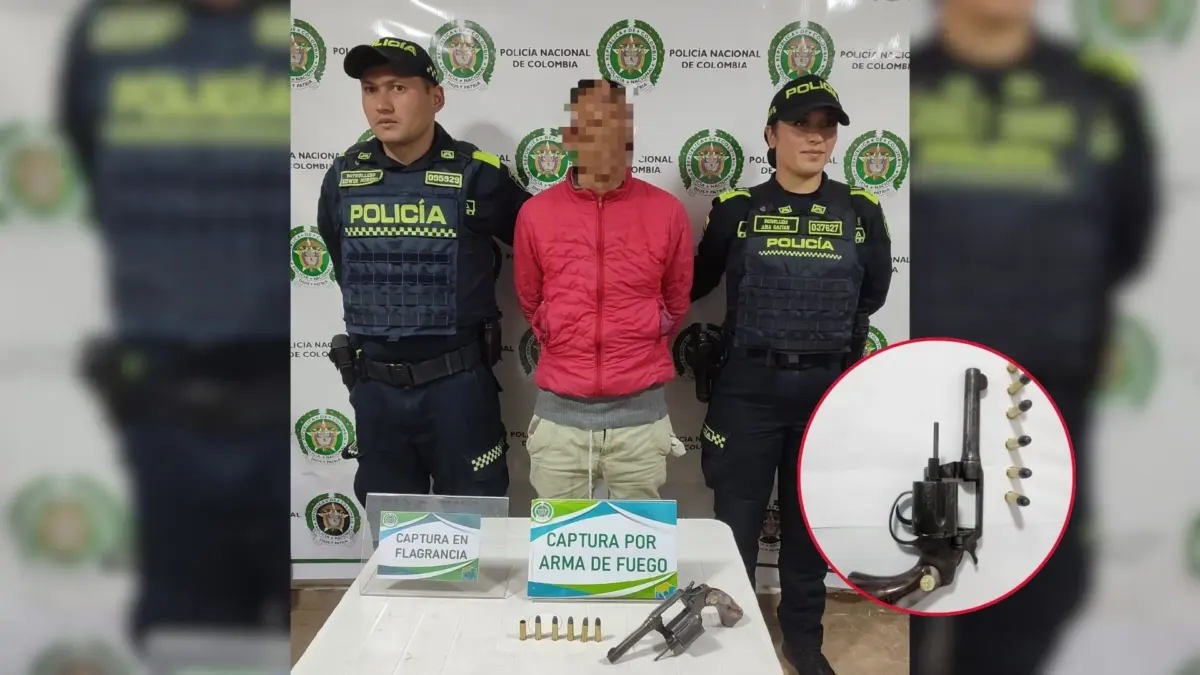 Cundinamarca: detenido por herir a su pareja con arma calibre 38 Un nuevo caso de violencia contra la mujer se registró en el municipio de Madrid, en Cundinamarca, donde un hombre fue detenido en flagrancia luego de presuntamente herir a su pareja sentimental con un arma de fuego.