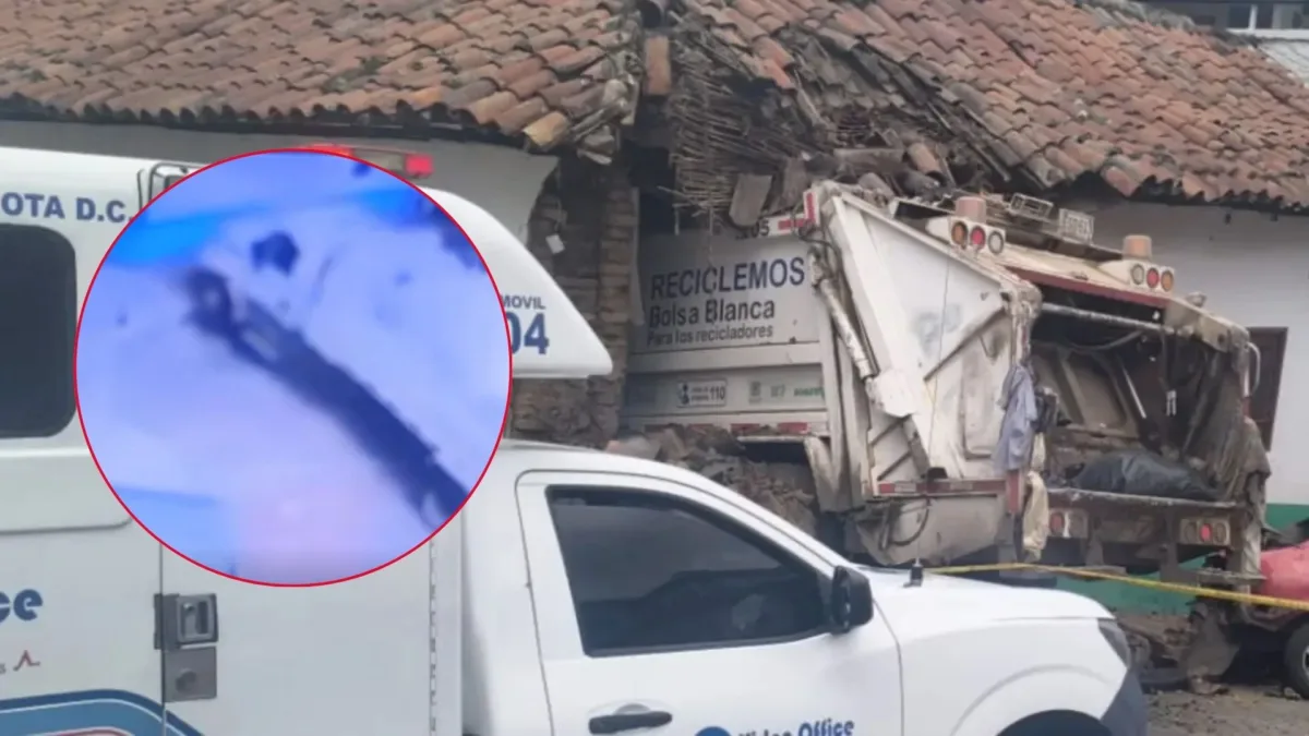 En video: así fue el choque del camión de basuras contra una casa en La Candelaria El impactante accidente que estremeció a la comunidad de La Candelaria quedó registrado en un video de las cámaras de seguridad de la zona. Afortunadamente, las personas que transitaban por el sector se salvaron por milésimas de segundo y dentro de la casa nadie resultó herido.