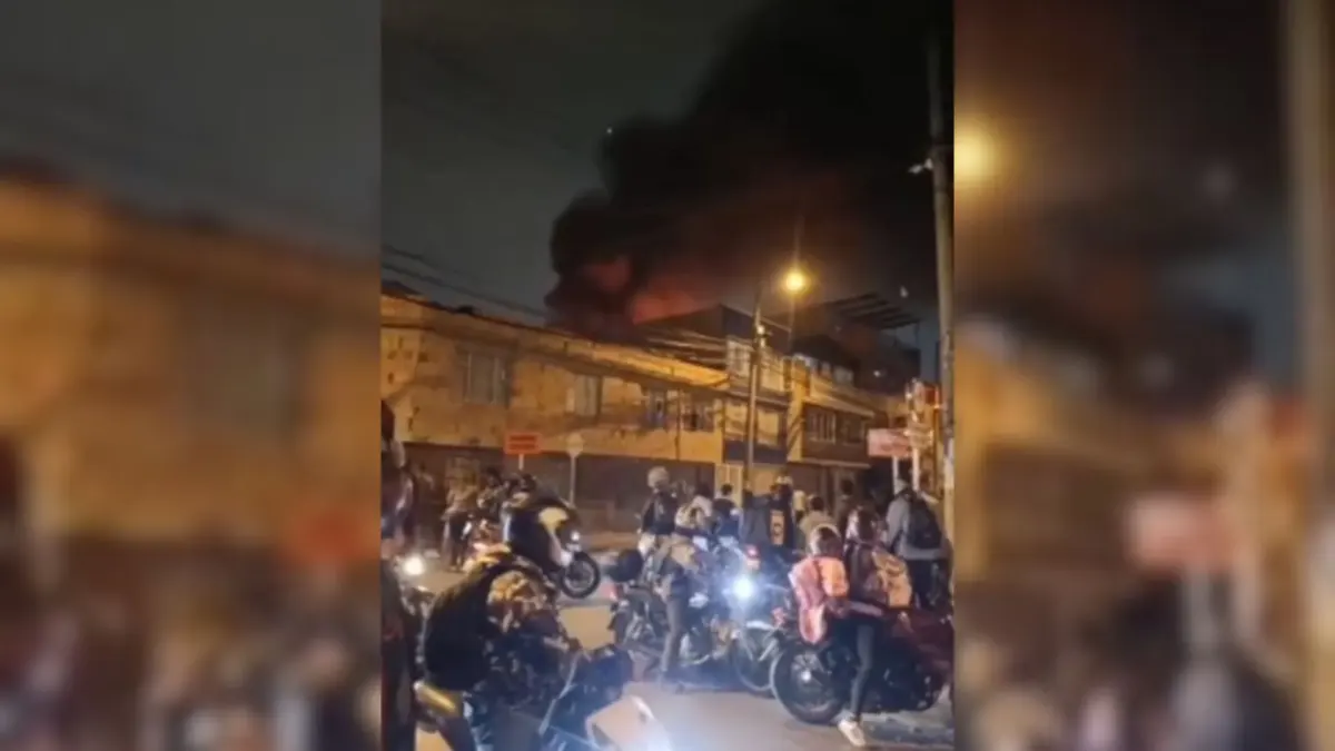 Incendio en Soacha en fabrica de colchones investigan causas