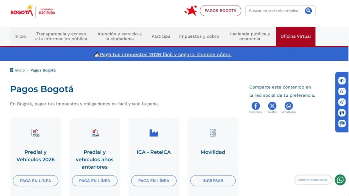 Les llevan facilidades para pagar sus impuestos en Bosa y Fontibón 1 Les llevan facilidades para pagar sus impuestos en Bosa y Fontibón Con el propósito de facilitar el cumplimiento de las obligaciones fiscales y evitar el reporte de morosos, la Secretaría de Hacienda ha desplegado su estrategia móvil ‘Hacienda a tu Barrio’.