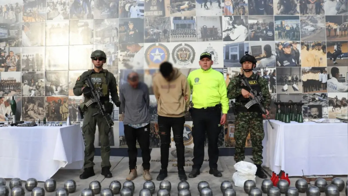 ¿Quiénes son los hombres detrás del arsenal incautado en Usme? Las autoridades lograron desarticular un sofisticado taller de armamento artesanal en la localidad de Usme y la captura de dos hombres.