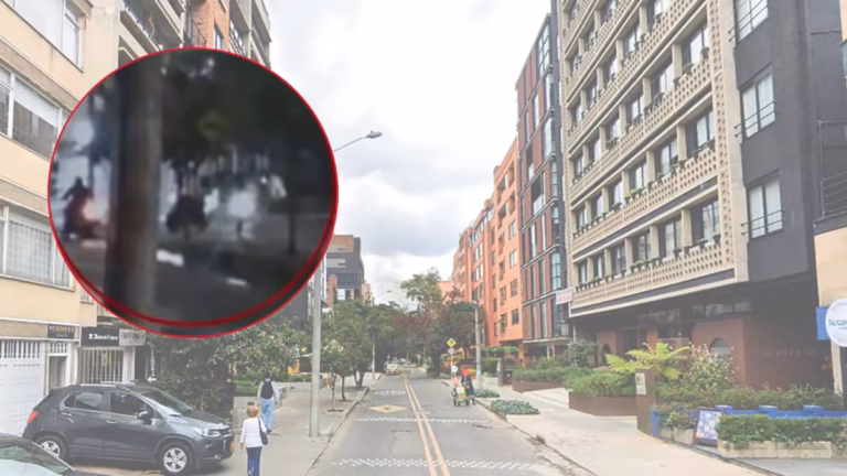 Millonario robo de motocicleta desató balacera en Chapinero