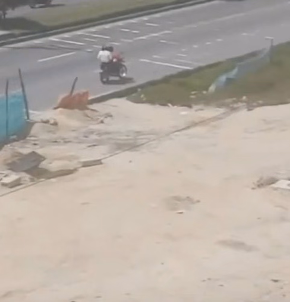 Ataque sicarial en la Autopista Sur deja un joven muerto y una mujer herida El objetivo de la agresión fue una pareja que se movilizaba en motocicleta por la Autopista Sur.