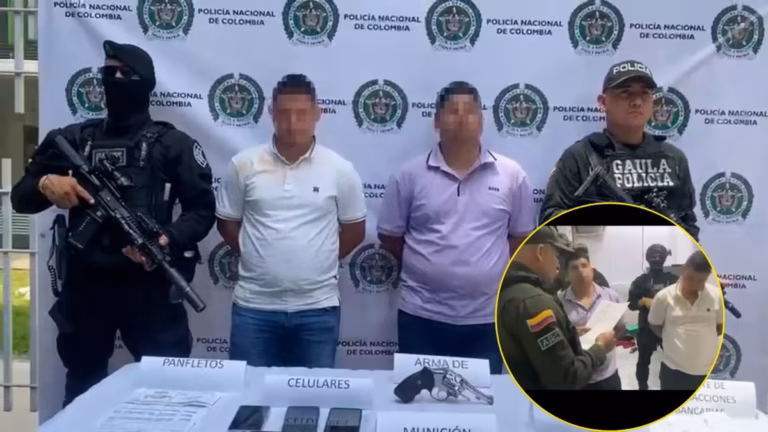 Golpe al frente 'Iván Merchán': caen sus cabecillas 'Jhon Fredy o Niño' y 'Marcos'