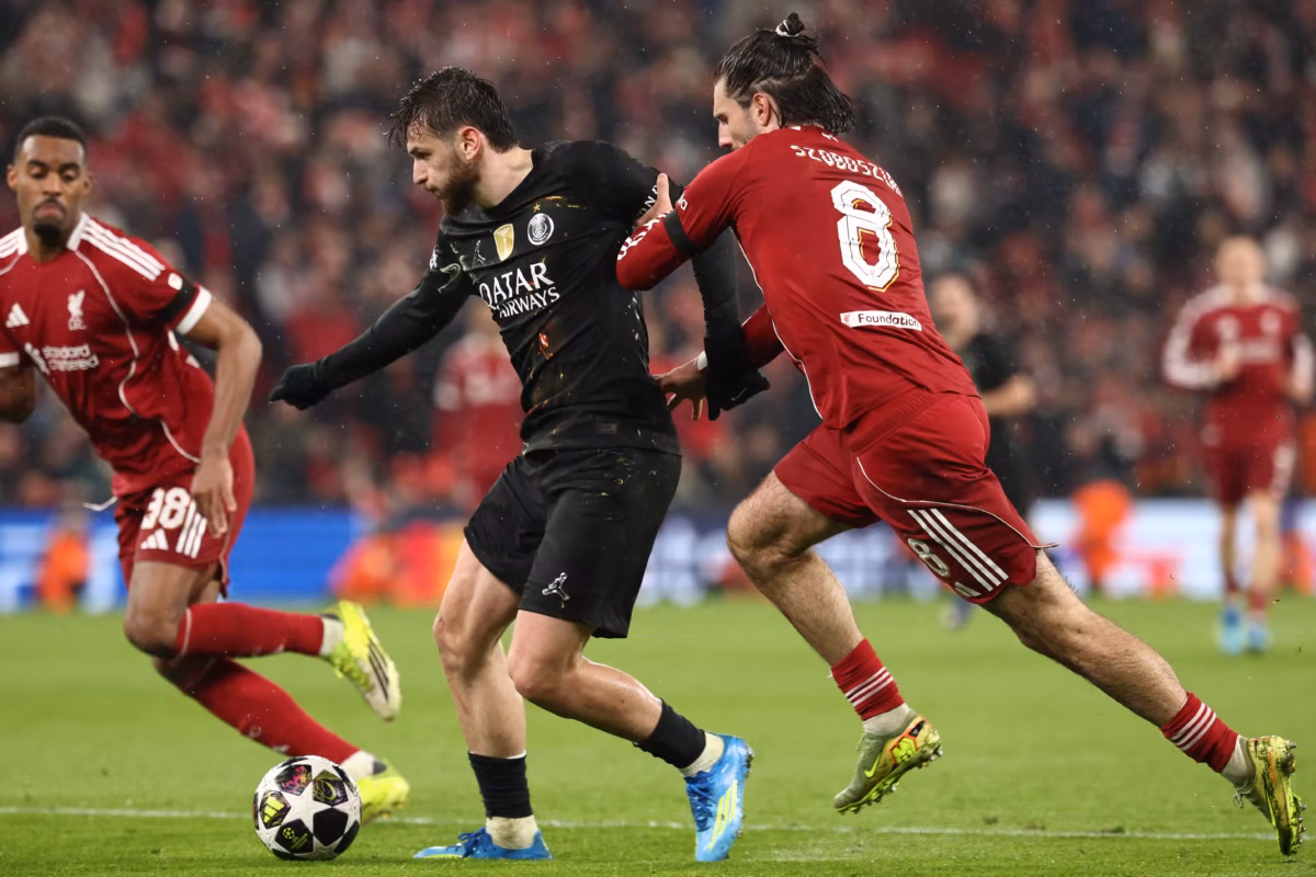 PSG le repitió la dosis al Liverpool y lo eliminó de Champions En una noche lluviosa en Anfield, el PSG eliminó al Liverpool de la Champions con un global 4-0.