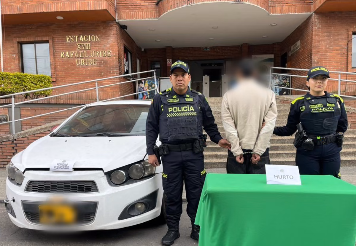 Persecución policial en Rafael Uribe terminó con la captura de una persona 2 Persecución policial en Rafael Uribe terminó con la captura de una persona