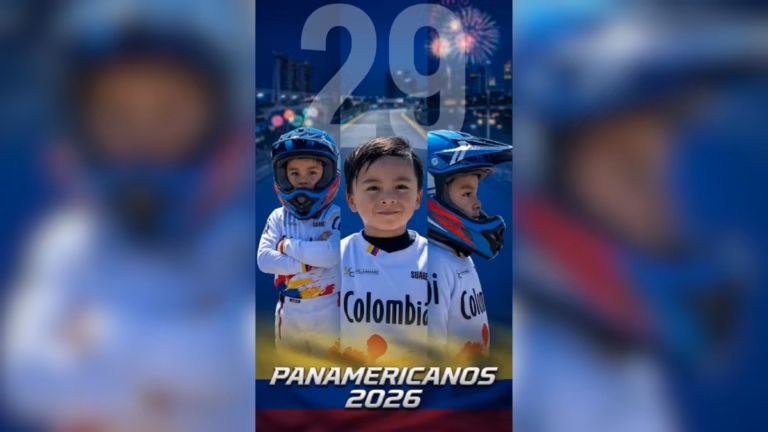 Aron Barajas, el representante más joven en push bike