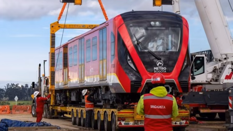 Obras del Metro de Bogotá