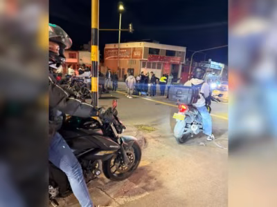 En Engativá un muerto y un herido en siniestro vial
