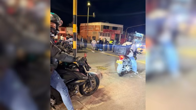 En Engativá un muerto y un herido en siniestro vial
